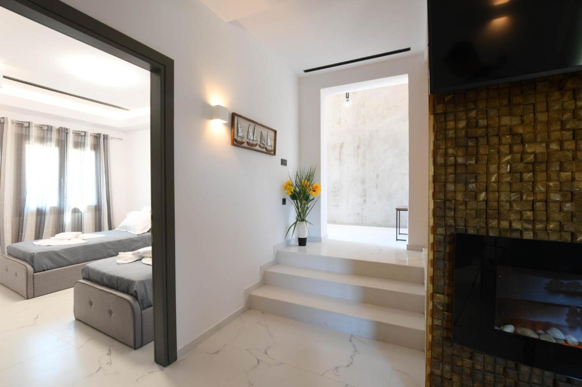 Orion Eco Suites Karteros Chambre photo